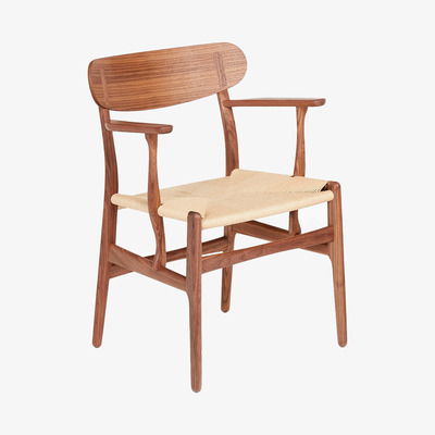 The Conran Shop CH26 Chair Oiled Walnut & Natural Paper Cord Seat