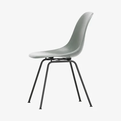 The Conran Shop DSX Fiberglass Side Chair Sea Foam Green & Dark