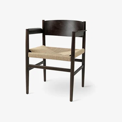 The Conran Shop Nestor Armchair Sirka Grey & Natural Paper Cord