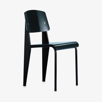 The Conran Shop Standard SP Chair Black Base & Deep Black