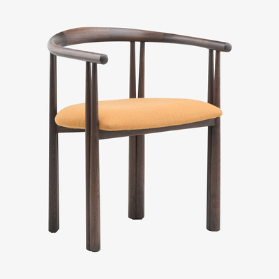 The Conran Shop 056 Elliot Dining Chair in Black Oiled Walnut