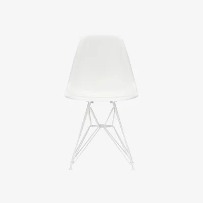 The Conran Shop DSR Plastic Side Chair in All White