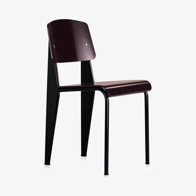 The Conran Shop Standard SP Chair Black Base & Marron