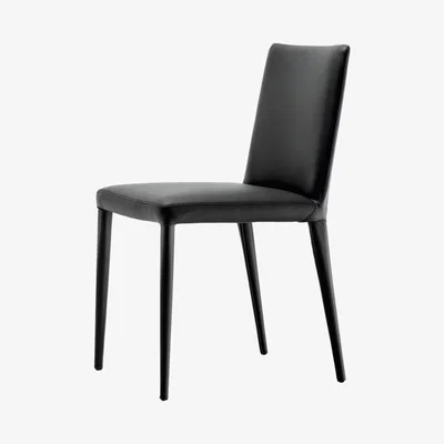 The Conran Shop Bella Leather Side Chair