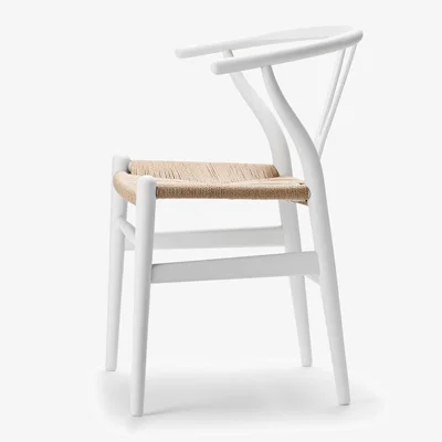 The Conran Shop Special Edition CH24 Wishbone Chair in Soft White