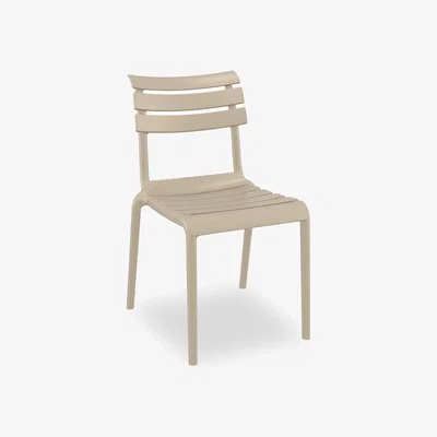 Cult Furniture Side Chair, Taupe
