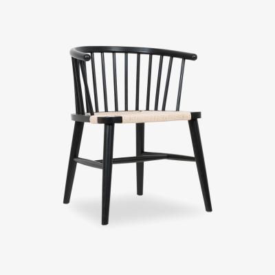 Cult Furniture £50 Off Isabella Carver Dining Chair, Natural Rattan & Black