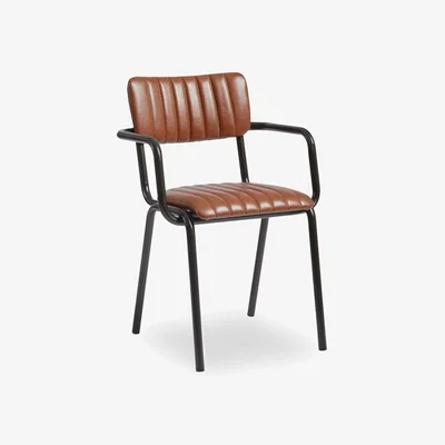 Cult Furniture Gibson Stackable Arm Chair, Vintage Tan
