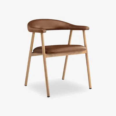 Cult Furniture Monroe Carver Dining Chair, Vintage Tan