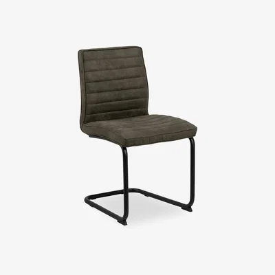 Cult Furniture £20  Off  Zola Dining Chair, Olive Green