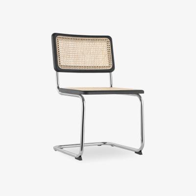 Cult Furniture £20 Off Kenton Dining Chair, Black & Chrome Leg Colour: Chrome