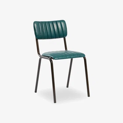 Cult Furniture Gibson Stackable Side Chair, Vintage Teal