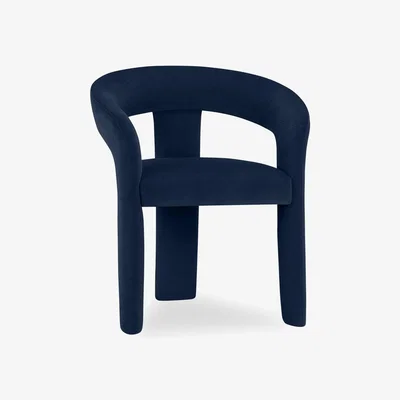 Cult Furniture £24  Off  Bellamy Carver Dining Chair, Royal Blue Sustainable Velvet