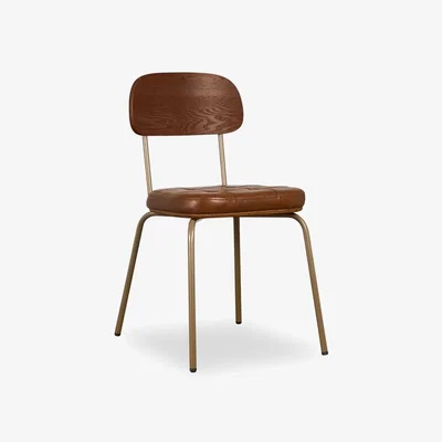 Cult Furniture £10  Off  Maddox Dining Chair, Vintage Tan