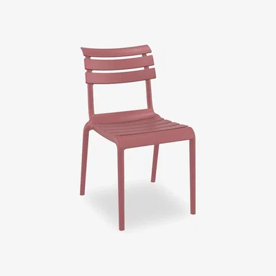 Cult Furniture Side Chair, Marsala