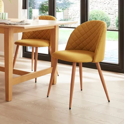 Dunelm Astrid Dining Chair, Cord Fabric
