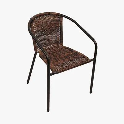 Dunelm Europa Leisure Pack of Two San Remo Chairs Brown