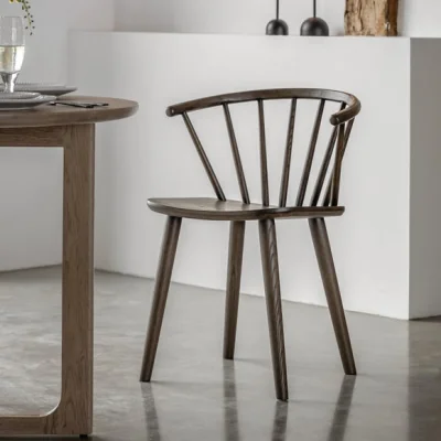Dunelm Cedar and Sage Avesta Set of 2 Dining Chairs