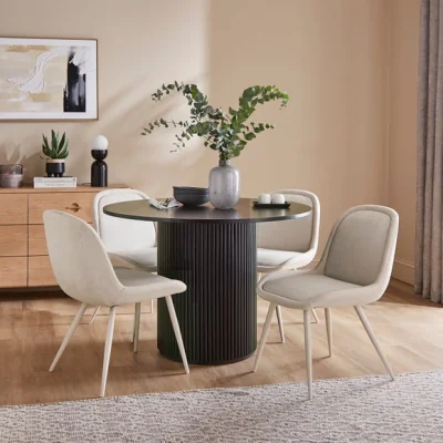 Dunelm Lyle Set of 2 Dining Chairs, Fabric