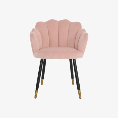 Dunelm Vivian Chair Blush