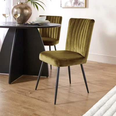 Dunelm Taylor Dining Chair, Velvet
