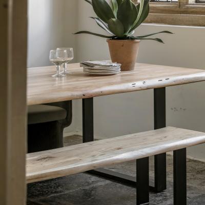Dunelm Chriton Dining Bench Natural