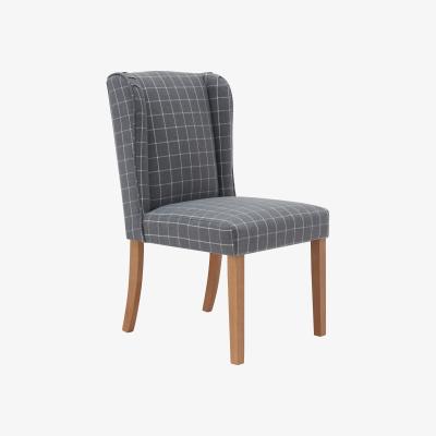 Dunelm Oswald Set of 2 Dining Chairs Grey
