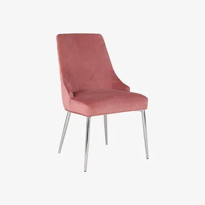 Dunelm Peyton Dining Chair Rose (Pink)