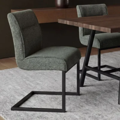 Dunelm Set of 2 Cleaver Tweed Dining Chairs