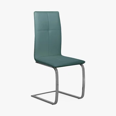Dunelm Juno Set of 2 Dining Chairs Teal (Blue)