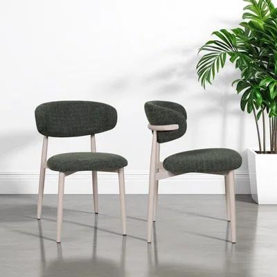 Dunelm Indus Valley Set of 2 Cleo Dining Chairs