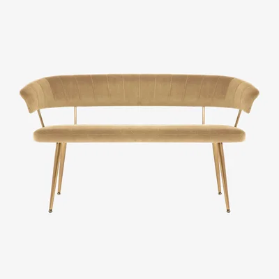 Dunelm Kendall Bench Seat Mink