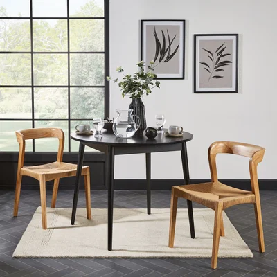 Dunelm Melia Dining Chair Natural