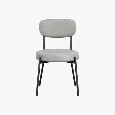 Dunelm Smith Set of 2 Dining Chairs Graphite (Grey)