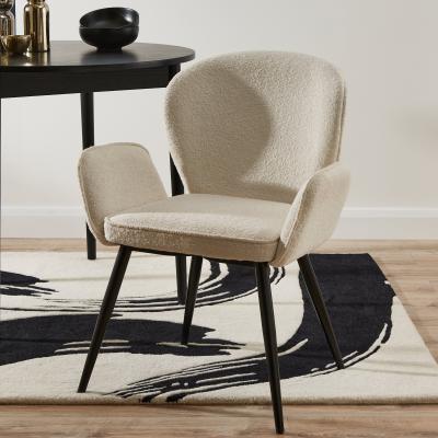 Dunelm Arden Dining Chair Cream
