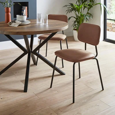 Dunelm Barker Set of 2 Dining Chairs