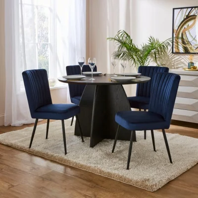 Dunelm Taylor Dining Chair, Velvet