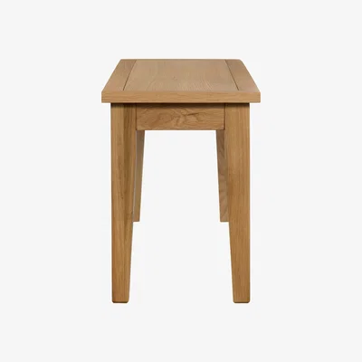 Dunelm Maddox Dining Bench Brown