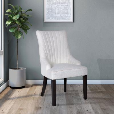 Dunelm Indus Valley Set of 2 Ted Dining Chairs Cream