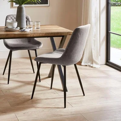 Dunelm Walden Set of 4 Dining Chairs, Faux Leather
