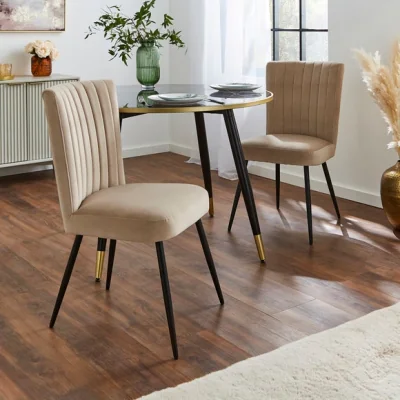 Dunelm Taylor Dining Chair, Velvet