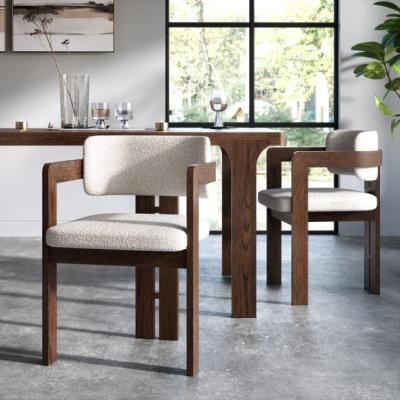 Dunelm Return - California Dining Chair, Boucle