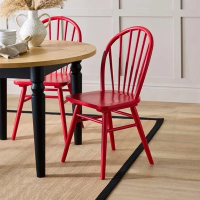 Dunelm Adalie Set of 2 Dining Chairs