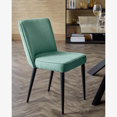Danetti Serena sage green chenille dining chair