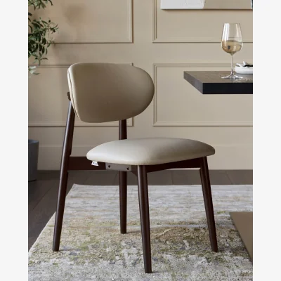 Danetti Ryann natural leather dining chair