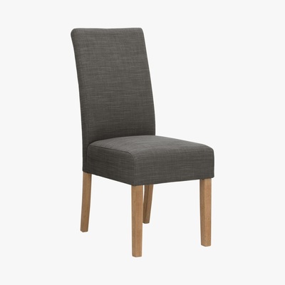 Furniture Village Furnitureland - California Pair of Fabric Dining Chairs
