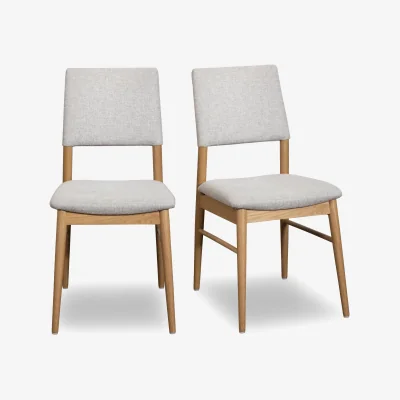 Furniture Village G Plan - Maddison Pair of Open Back Dining Chairs