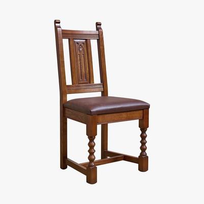 Furniture Village Old Charm Dining Chair - Brown