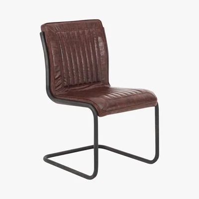 Furniture Village Fire Faux Leather Dining Chair