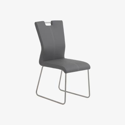 Furniture Village Ideas Handle-Back Dining Chair with Sledge Base - Grey